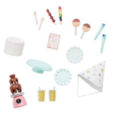 Our Generation Party Time Birthday Sweets Table Accessory Set For 18" Dolls - Image 6