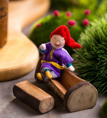 Magic Cabin - Rustic Tree Wooden Branch Living Room Furniture Set, 4 Pieces - Image 2