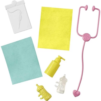 Barbie Baby Doctor Playset With Brunette Doll, 2 Infant Dolls, Exam Table And Accessories - Image 3