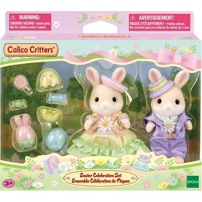 Calico Critters Easter Celebration Set, Limited Edition Dollhouse Playset With 2 Collectible Figures And Accessories - Image 3