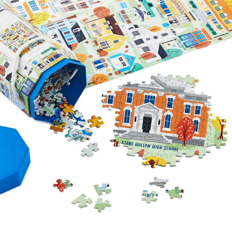 Hallmark Gilmore Girls Stars Hollow Map 1,000-Piece Jigsaw Puzzle - Image 2