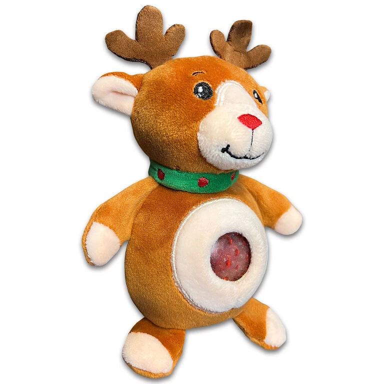 Jellyroos Rudolph The Reindeer Squeezable Plush Toy - Image 2