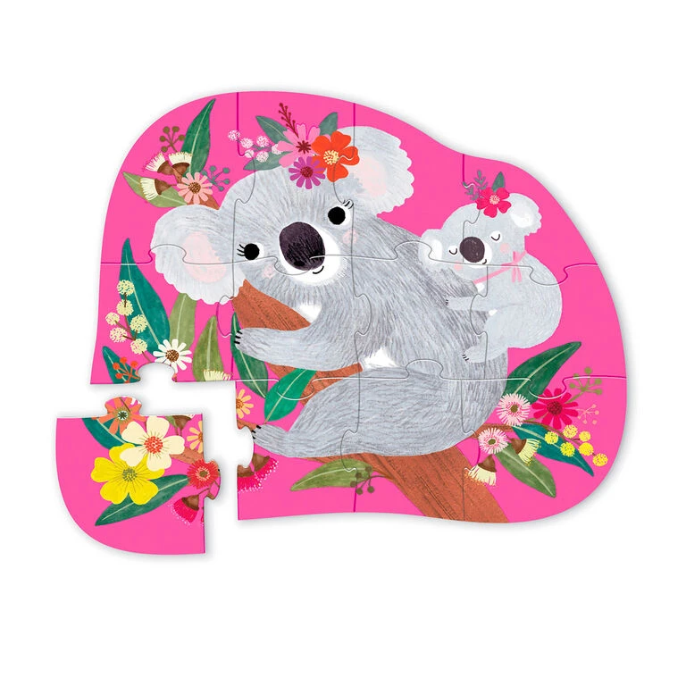 Crocodile Creek Koala Cuddle 12-Piece Puzzle - Image 2