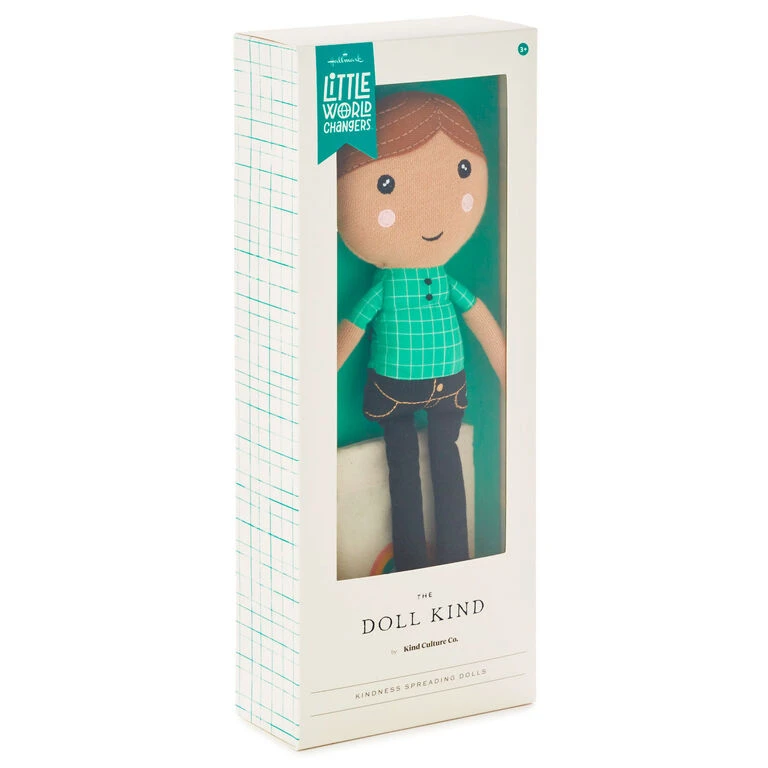Hallmark Little World Changers™ And Kind Culture Co. The Doll Kind Boy, 12" - Image 6