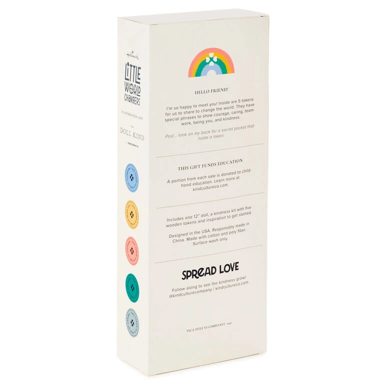 Hallmark Little World Changers™ And Kind Culture Co. The Doll Kind Boy, 12" - Image 7