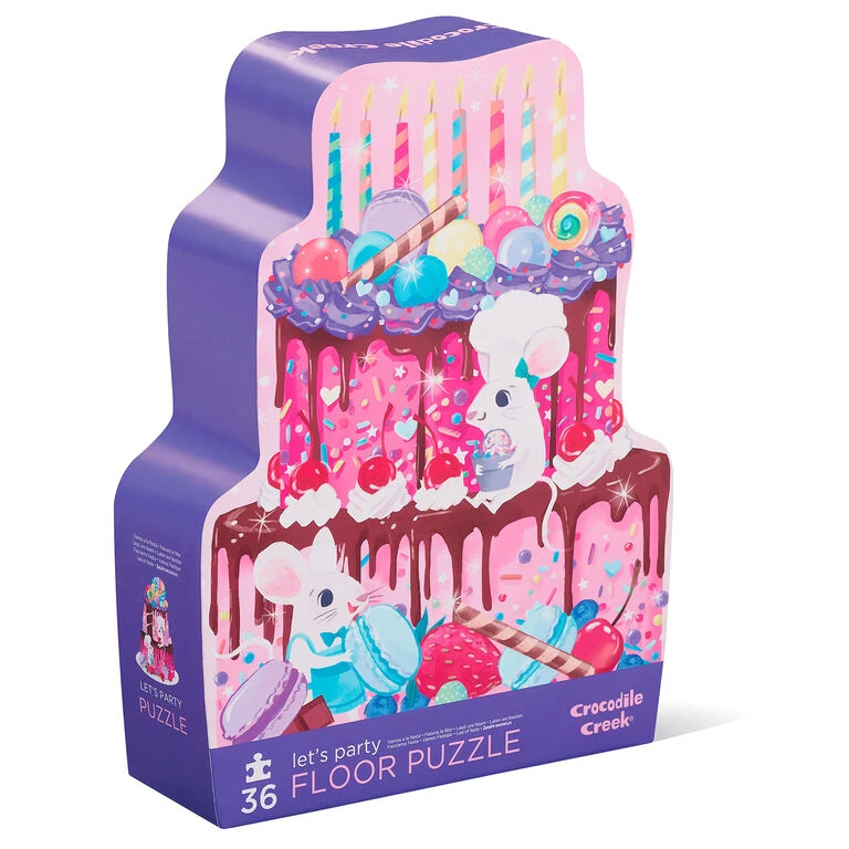 Crocodile Creek Let's Party 36-Piece Floor Puzzle