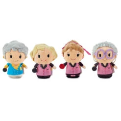 Hallmark Itty Bittys® The Golden Girls Bowling Team Plush Collector Set Of 4